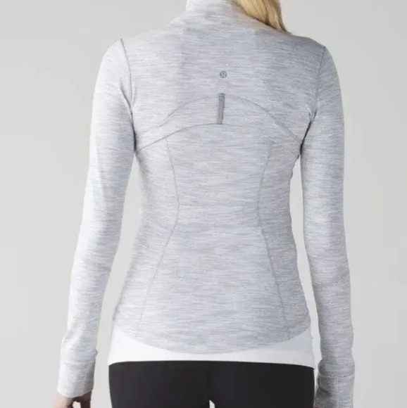 Lululemon light heathered gray Define Jacket - Picture 3 of 9